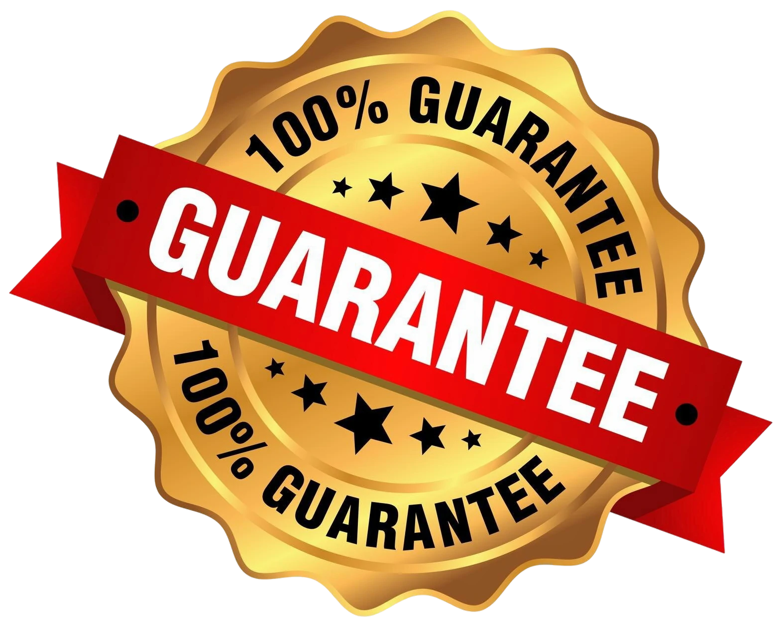 100% Money Back Guarantee